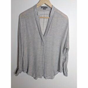 Vince | Silk Half Placket Blouse